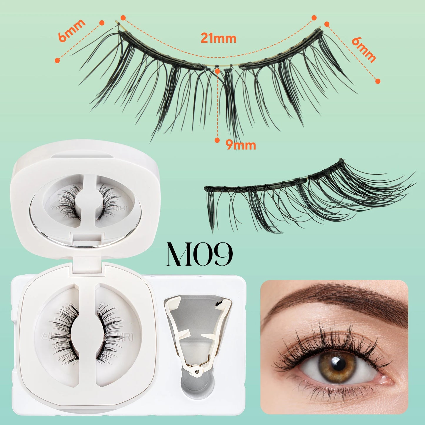 Offsy Magnetic Lashes – Glue-free, all-day hold