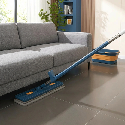 Self-Wringing Flat Mop – Olivra™