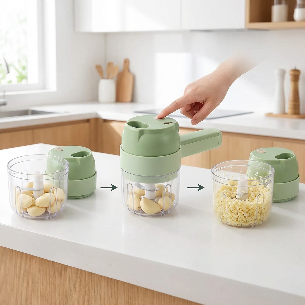 Rechargeable Electric Chopper – Olivra™