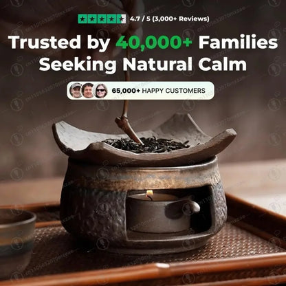 Botanica Ceramic Warmer – Smoke-free herbal aromatherapy