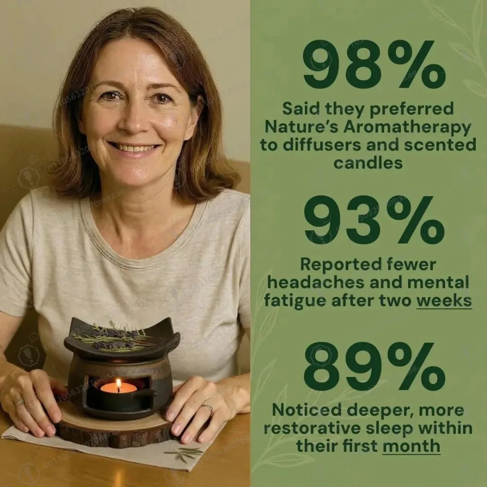 Botanica Ceramic Warmer – Smoke-free herbal aromatherapy