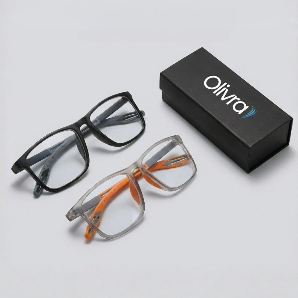 Comfort glasses for clear near vision – Olivra™
